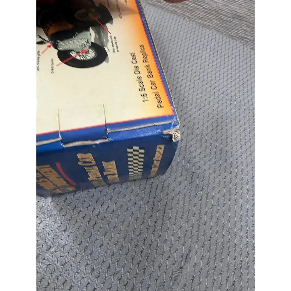 NAPA 1920's Pedal Car Racer Coin Bank By Crown Premium VHTF NEW